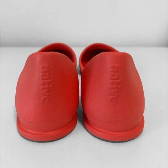 Native D'Orsay Audrey hot pink EVA FlatsPoint Toe Size 6 Washable Slip On - Picture 6 of 10